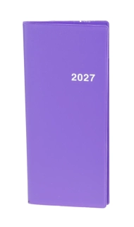 Plánovací záznamník 718 měsíční PVC fialové